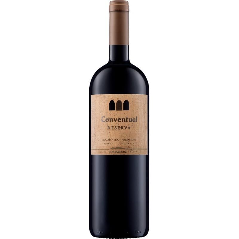 Conventual Reserva Tinto, vino con crianza que combina Syrah, Alicante Bouschet, Trincadeira y Touriga Nacional para ofrecer sabor intenso y estructura equilibrada| 1 botella