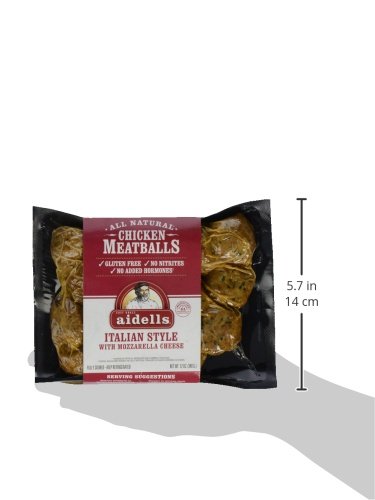 Aidell's, Spicy Italian Style Chicken Meatballs With Mozzarella, 12 Oz #TOP3