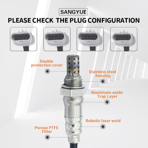 Sensor de oxígeno 4PCS para Buick Enclave y Chevrolet miniatura 2
