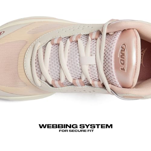 AND1 Basketball Shoes for Women and Men, High Top Men’s Basketball Shoes - Womens Basketball Sneakers Size 6 to 164