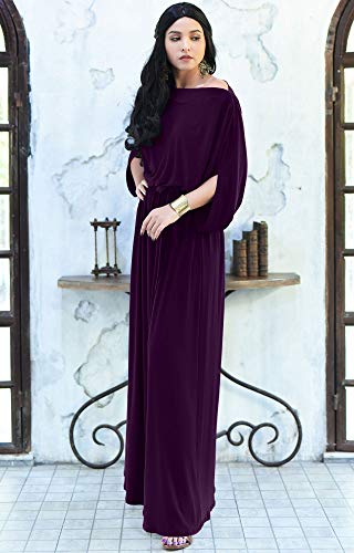 Koh koh da Donna Maxi Abito Formale Casual da Sera...