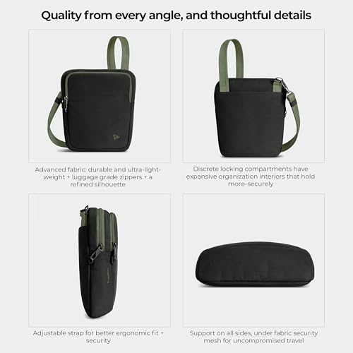 Image of Travelon Anti-theft the Voyages Slim Crossbody