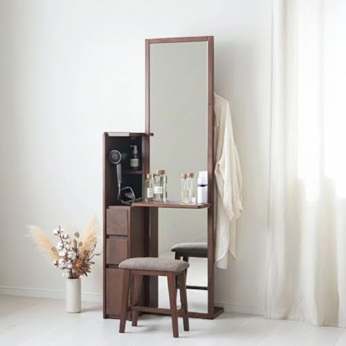 ドレッサー鏡台 コンパクト 木製」の人気商品一覧 | 安い商品を通販