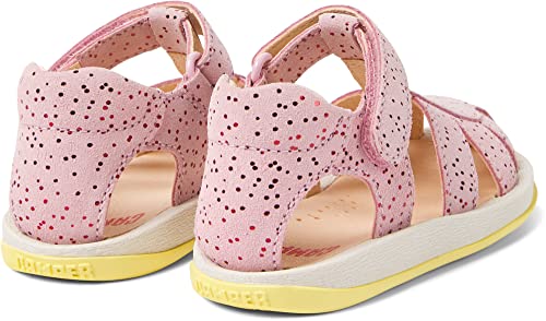 Camper Kids Girls Fisherman Flat Sandal, Lt/Pastel Pink, 9 Toddler #TOP3