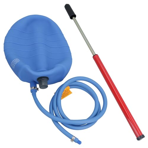 Image of PVC Testing/Sealing Inflatable Air Bag 6" (150mm) Drain Pipe Bung & Hand Pump
