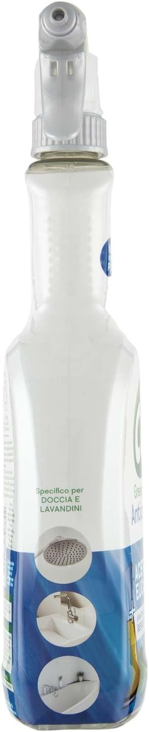 12x Cif Entkalker-Reinigungsspray für Badezimmer, mit Essig und Eukalyptus, 650 ml,Entfernt Kalk und Seifenreste, 100% biologisch abbaubarer Duft,+ Italy Shop Service Kostenloser Schlüsselanhänger