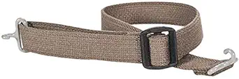 MSA 10171105 Hard Hat Chinstrap - 2-Point Shell Attachment, 3/4" Cotton Webbing, Tan, Flexible Construction & Adjustable Design for Comfort, Durable & Versatile, Replaceable Non-Metal Accessory