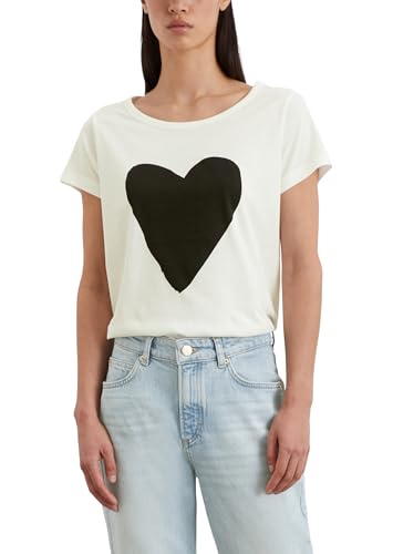 T-shirt encolure ovale Marc O'Polo coupe regular fit aux finitions soignées