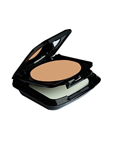 Palladio Dual Wet and Dry Foundation with sponge and Mirror, Squalane Infused, Apply Wet for Maximum Coverage or Dry for Light Finishing and Touchup, Minimize Fine Lines, All day Wear, Neroli Bronze