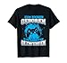 Zum Zocken geboren Zum Arbeiten gezwungen - Gamer T-Shirt T-Shirt