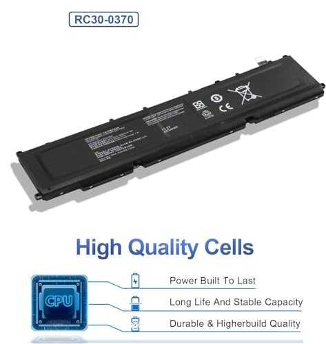 Image of WeFly RC30-0370 Laptop Battery for Razer Blade RZ09-0370AE23-R3U1 RZ09-0370BEA3-R3U1 RZ09-0427EE23-R3U1 RZ09-0370CEA3-R3U1 RZ09-0427NEA3-R3U1 RZ09-0427PEA3-R3U1 Series RZ09-0370 RZ09-0427 Battery