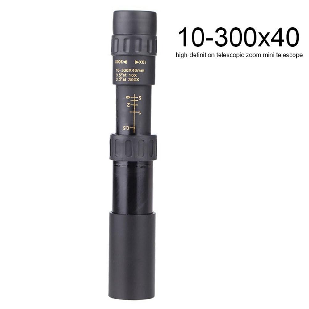 Télescope Monotube En Métal 10-300X40 Zoom HD Longue Portée