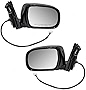 Brock Replacement Driver and Passenger Power Side View Mirrors Heated and Memory Compatible with 04-06 RX 330 07-09 RX 350 06-08 RX 400h SUV 879400E011C0 879100E011C0