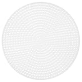 Cousin DIY Plastic Stitching Canvas Shapes 7 Count 4.5' 10/Pkg, White Piece