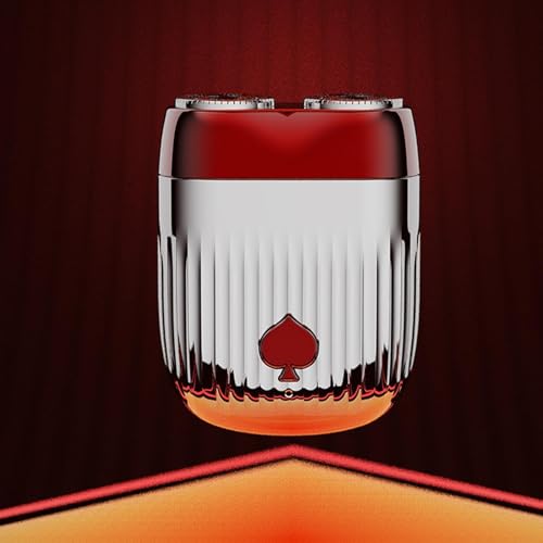 Rasoir rotatif electrique rechargeable USB avec design ultra compact