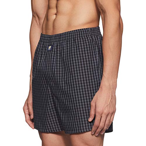 Image of Amazon Brand - House & Shields Men's Cotton Regular Boxer Shorts