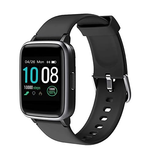 Smart Watch for Android iOS Phones, Activity Fitness Tracker Health Exercise Smartwatch Pedometer Heart Rate Sleep Monitor IP68 Waterproof Compatible with Samsung Apple iPhone for Men Women