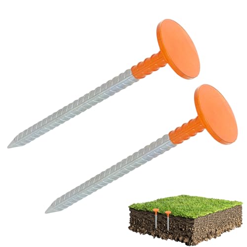 di Rilevamento - Kit Da 2 Pezzi Resistente E Ad Alta Visibilità,Segnaletici per Rilevamento e Sentieri - per Pietre da Pavimentazione Bordi del Prato Paesaggio Cantiere Esterno Campo Sportivo