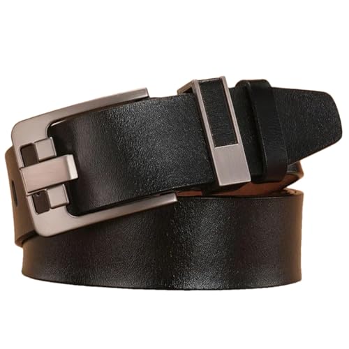 Men Leather Belt 140 150 160 170Cm Large Size Casual Designer Belts Split Leather Waist Belt