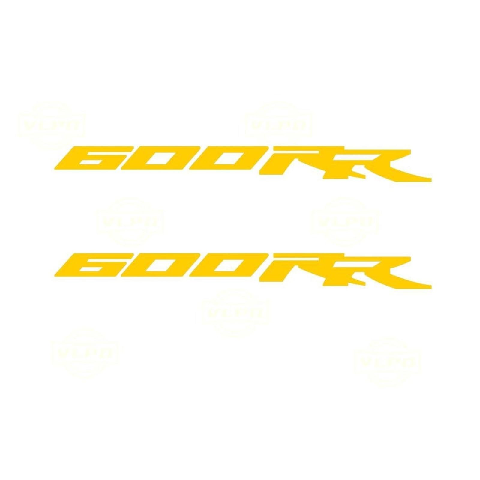 for CBR600RR CBR600 600RR CBR 600 RR Motorcycle Stickers Waterproof Reflective Decal(Gold)
