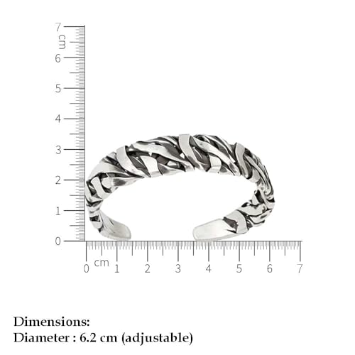 Image of Salty Alpha Anti Tarnish Bracelet for Men | Hand Bands for Boys | Wrist Bracelets for Man | Fashion Jewellery Accessories | Stylish Minimal Jewelry | Gift for Marriage, Birthday, Anniversary