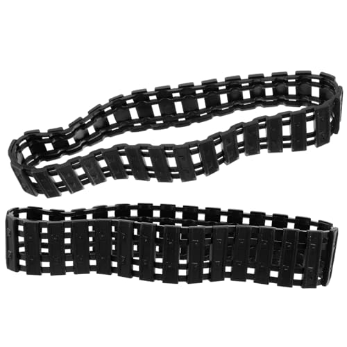 FELTECHELECTR Build Your Own Robot Versatile Plastic DIY Tank Tracks for Crawler Rc Car Toy