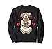 Kawaii Chien Labrador Peluche Cœur Labrador Retriever Sweatshirt