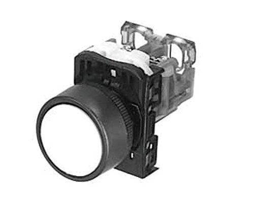 富士電機 押しボタンスイッチ 平形Φ24 白 AR22F0R-10W
