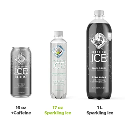Image of Sparkling Ice, Coconut Limeade Sparkling Water, Zero Sugar Flavored Water, with Vitamins and Antioxidants, Low Calorie Beverage, 17 fl oz Bottles (Pack of 12)