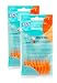 Produktbild TePe Interdentalbürsten 0,45mm orange 8 Stück Packung, 2er Pack (2x 8 Bürstchen)