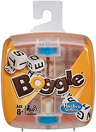 Hasbro Gaming Boggle - Jeu de Société pour Les Petits et Les Grands - Idée Cadeau pour Garçons et Filles à partir de 8 Ans - Cadeau pour la Famille - Version Française - Multicolore