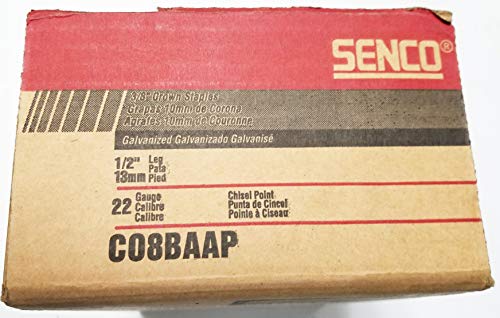 Senco C08BAAP Accuset Medium Crown Pneumatic Finish Staple