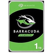 Seagate Bare Drives BarraCuda 1TB Internal Hard Drive HDD 3.5 Inch SATA 6 Gb/s 7200 RPM 64MB Cache for Computer Desktop PC Frustration Free Packaging ST1000DMZ10/DM010