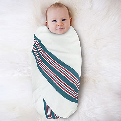 Image of Baby Receiving Blankets, 100% Cotton Flannel Receiving Blanket, Perfect for swaddling & Wrapping, Ultra-Soft Hospital Blankets, Size 30 x 40 inch (6)