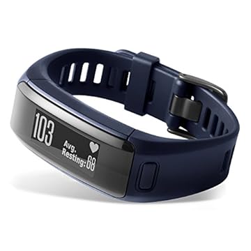 Garmin 010-01955-81 Garmin vivosmart HR, Ásia Eng., Azul, Médio