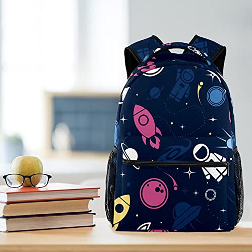 Sac à dos d'école vaisseau spatial léger contre le mal de dos - 6