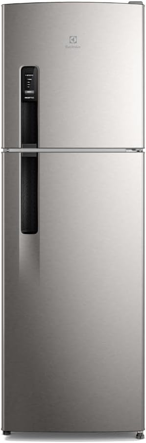 Electrolux Geladeira Electrolux Frost Free 400L AutoSense Duplex Inox Look (TF44S) 220V