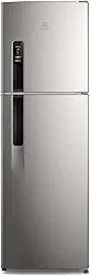 Electrolux Geladeira Electrolux Frost Free 400L AutoSense Duplex Inox Look (TF44S) 220V