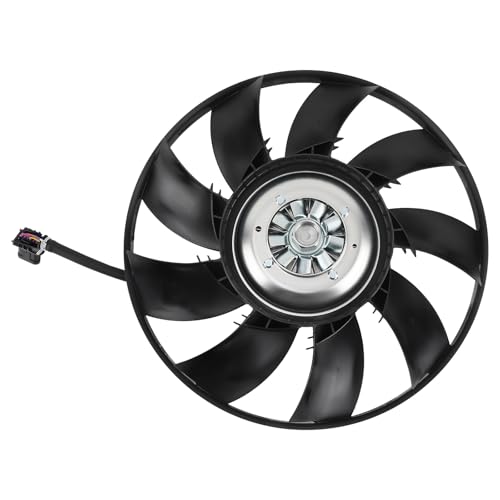 Image of maXpeedingrods Radiator Cooling Fan Assembly for Land Rover LR4 2010-2013 for Land Rover Range Rover 2010-2013 /Sport 2011-2013 Non-Supercharged (NA) Gasoline Replace LR012645 LR095536