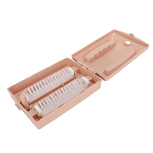 Gadgets para barredora de alfombras para el hogar, Cepillo de Mano Tipo Rodillo Doble, Pelo de Mascotas, restos de Polvo, Papel, Limpieza de Basura pequeña para Cama de Escritorio