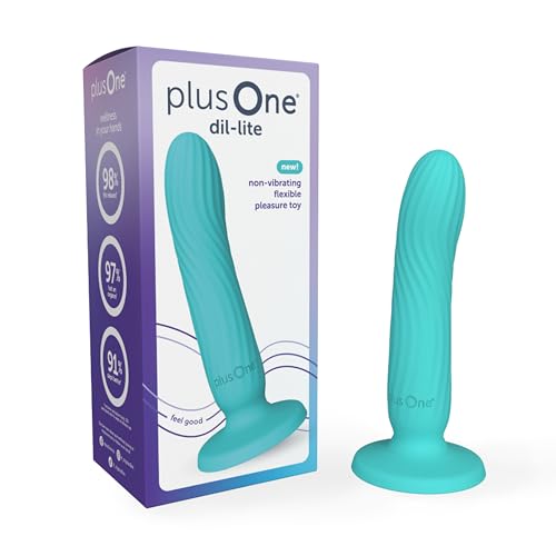 plusOne Dil-lite Internal Stimulator - Flexible and Non-Vibrating Dildo