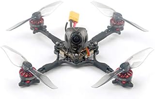 HAPPYMODEL Crux3 115mm 4in1 AIO Flight Controller 5A CADDX Ant EX1202.5 KV6400 1-2s Brushless Toothpick Drone RC FPV Drone Compatible for Insta 360 (Flysky SPI Receiver)