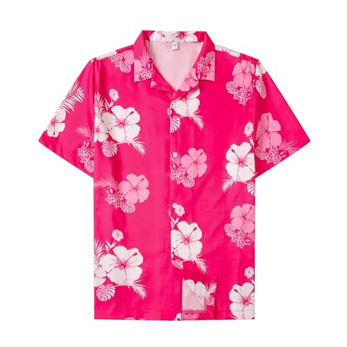 Image of SANGTREE Family Matching Hawaiian Outfits , Casual Beach Travel Clothes ，Vacation Clothing Set for Women & Men & Girls & Boys
