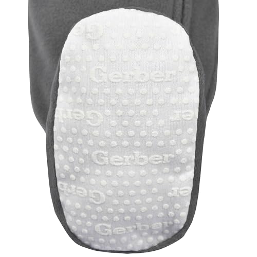 Image of Gerber Baby Boys 2-Pack Flame Resistant Fleece Footed Pajamas