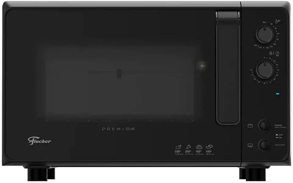 FISCHER FORNO ELÉTRICO BANCADA PREMIER BLACK 48L 220V - 29420-70308