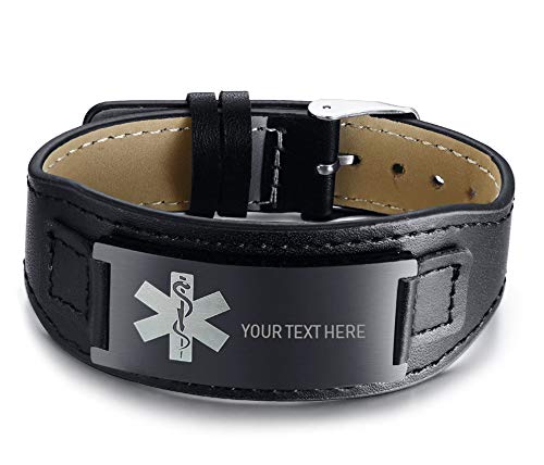 XUANPAI Hombre Mujer Unisex no_metal_stamp acero inoxidable