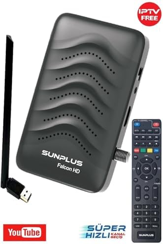 Sunplus Astra Falcon Çanaksız Tv Full Hd Akıllı Kumanda Sinema Paketili Uydu Alıcısı Wifi Anten Hediyeli - Görsel 2
