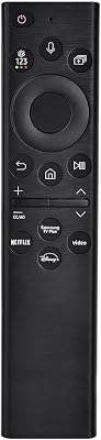 Replacement for Samsung TV Remote, for All 2019-2025 Samsung Remote Control for Smart TV with Voice Control. No Solarcell. 2-Year Warranty.
