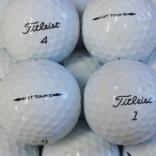 lbc-sports 24 Titleist NXT Tour S Golfbälle - AAA - AA - Weiss - Lakeballs - Gebrauchte Golfbälle