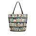 Mnsruu Bücherregal Bücherregal Bücherwurm Lebensmittel wiederverwendbare Tragetasche Damen Große Casual Handtasche Schultertaschen für Einkaufen Lebensmittel Reisen Outdoor